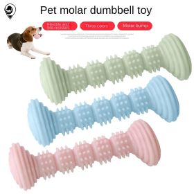 2pcs Pet Teeth Molar Toys TPR Chewing and Nibbling Dog Toothbrush Toys Teeth Grinding Teeth Tease Dog Stick dog toy - Avocado green - 2pcs