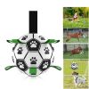 Dog Toys Interactive Pet Football Toys With Grab Tabs Dog Outdoor Training Soccer Pet Bite Chew Balls For Dog Accessories - Football