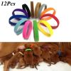 12 Pcs/Set Puppy Newborn Pets Identify Collars Adjustable Nylon Small Pet Dog Collars Kitten Necklace Whelping Puppy Collars - 12pcs - S