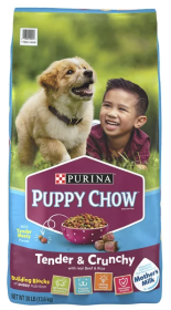 Purina Puppy Chow High Protein Dry Puppy Food, Tender & Crunchy With Real Beef, 30 lb. Bag - Purina Puppy Chow