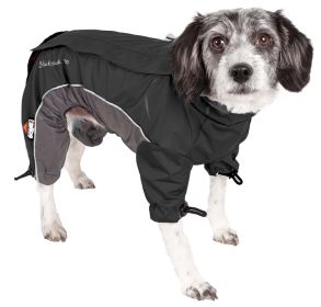 Helios Blizzard Full-Bodied Adjustable and 3M Reflective Dog Jacket - Medium