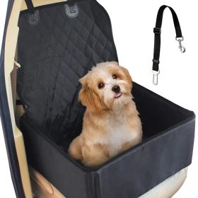 Waterproof Pet Hammock Dog Car Seat Cover - Black - Pet Supplies