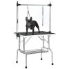 36" Professional Dog Pet Grooming Table Adjustable Heavy Duty Portable w/Arm & Noose & Mesh Tray - as picture