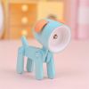 Mini Cute Animal Pet Dogs Designer Led Night Light Table Lamp Kids Toys Gifts For Christmas - Green