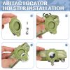 Cross-border new dog collar airtag locator anti-lost pet collar; Pet Collar with AirTag Case Holder - Love green collar set - XL: 3.0 * 48-55cm