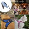 Cross-border new dog collar airtag locator anti-lost pet collar; Pet Collar with AirTag Case Holder - Love green collar set - XL: 3.0 * 48-55cm