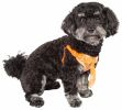 Pet Life 'Bonatied' Mesh Reversible And Breathable Adjustable Dog Harness W/ Designer Neck Tie - Orange - X-Small