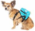 Pet Life 'Waggler Hobbler' Large-Pocketed Compartmental Animated Dog Harness Backpack - Medium