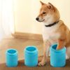 1pc Pet Paw Cleaner. Pet Cleaning Foot Cup For Dog And Cat; Pet Grooming Supplies - Green - S