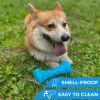 Dog Fetch Toy Outdoor Barbell Dog Toy for Small Medium and Large Breed Dogs Floating Dog Toy Blue Color - Pitchdog