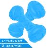 Dog Fetch Toy Outdoor Barbell Dog Toy for Small Medium and Large Breed Dogs Floating Dog Toy Blue Color - Pitchdog