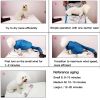 Dog Drying Coat; Pet Drying Bag Use With Dog Blower Grooming Dryer; Protable Fast Easy Blower - L