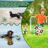 Dog Toys Interactive Pet Football Toys With Grab Tabs Dog Outdoor Training Soccer Pet Bite Chew Balls For Dog Accessories - Football