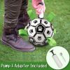 Dog Toys Interactive Pet Football Toys With Grab Tabs Dog Outdoor Training Soccer Pet Bite Chew Balls For Dog Accessories - Football