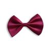 Dogs Accessories Pet Kawaii Dog Cat Necklace Adjustable Strap for Cat Collar Pet Dog Bow Tie Puppy Bow Ties Dog Pet Supplies - Wine red