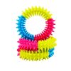 Pet toys tri-color rubber prickly ring dog molars bite-resistant toys dog toy - 10*2.5cm