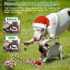 5Pcs Christmas Dog Rope Chew Toys Dog Interactive Toys Set for Puppy Small Medium Aggressive Chewers Dogs Training Teething Playing - Chew Toy