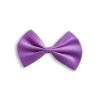 Dogs Accessories Pet Kawaii Dog Cat Necklace Adjustable Strap for Cat Collar Pet Dog Bow Tie Puppy Bow Ties Dog Pet Supplies - Purple