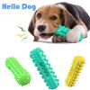 Toothbrush for Pet Dog Molar Stick Dog Chew Tooth Cleaner Brushing Stick Natural Rubber Doggy Dog Chew Toys Dog Supplies - Yellow