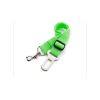 Pet Dog Cat Car Seat Belt For Accessories Goods Animals Adjustable Harness Lead Leash Small Medium Travel Clip French Bulldog - green