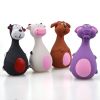 Latex sound toys for dogs; cartoon dog toy for elephants and cows; pet toy - Brown puppy