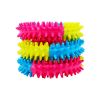 Pet toys tri-color rubber prickly ring dog molars bite-resistant toys dog toy - 10*2.5cm