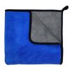 Quick-drying Pet Dog And Cat Towels; Soft Fiber Towels Water-absorbent Bath Towel Cleaning Pet Towel - Blue - 60*30cm/23.6*11.8in