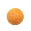 Rubber Pet Ball Toys Sound Interactive Durable Molar Dog Training Toys For Medium and Big Dogs Cleaning Teeth Pet Supplies - Pink