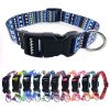 Pet supplies Digital printing Pet collar Bohemian collar Ethnic dog collar - Bohemian purple - Collar S: 1.5 * 40cm