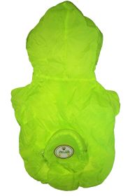 The Ultimate Waterproof Thunder-Paw Adjustable Zippered Folding Travel Dog Raincoat - Small