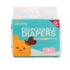 Small dog disposable diapers; Small dog physiological pants Female dog sanitary napkin Safety underwear Male dog diapers - Girl L 10 pcs/bag