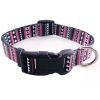 Pet supplies Digital printing Pet collar Bohemian collar Ethnic dog collar - Bohemian purple - Collar S: 1.5 * 40cm