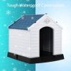 Plastic Waterproof Ventilate Pet Puppy House - S