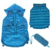 Lightweight Adjustable 'Sporty Avalanche' Pet Coat - Large