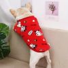 Autumn/Winter warm dog coat Small; medium dog; Flannel warm dog clothing pet supplies; dog clothing - Red Bull Spirit - S