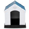 Plastic Waterproof Ventilate Pet Puppy House - S